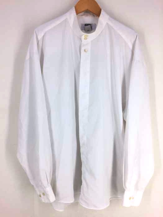 USED古着(ユーズドフルギ) {{G.I.T.Y STREETS}} バンドカラービッグシルエットシャツ メンズ  XL