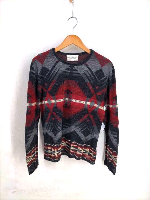 DENIM & SUPPLY RALPH LAUREN(デニムアンドサプライ ラルフローレン) ネイティブ柄コットンニット メンズ JPN：XS