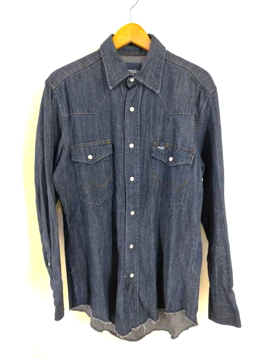 ラングラー Wrangler デニムウエスタンシャツ メンズ JPN：M