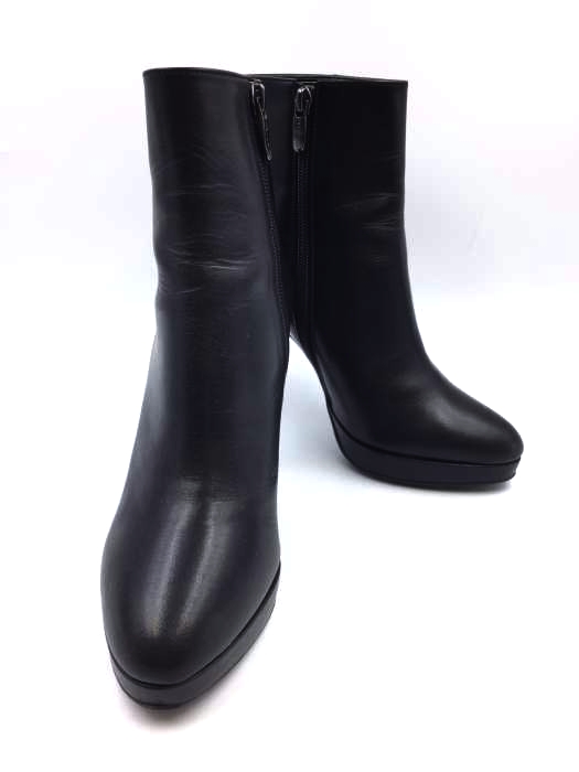 ダイアナ DIANA レザーショートブーツ ピンヒール レディース  24.5cm