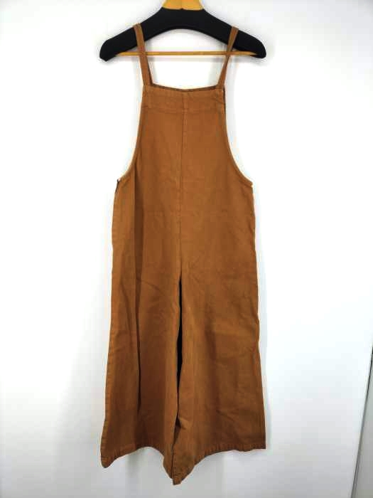 ザラ ZARA キャンバスオーバーオール レディース  USA XS