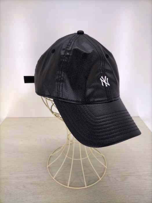 ニューエラ NEW ERA 9THIRTY Synthetic Leather  ニューヨーク・ヤンキース ミニロゴ キャップ メンズ 表記無