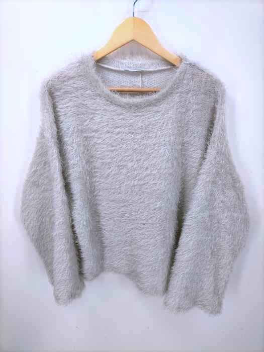 ザラ ZARA ワイドシャギーニット レディース JPN：L