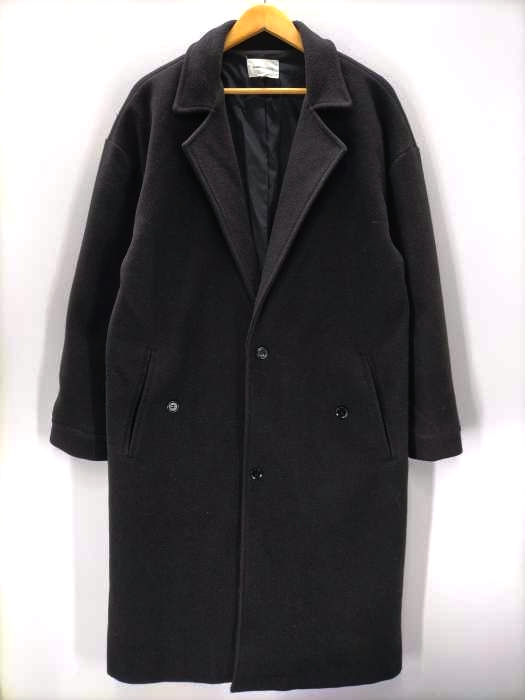 エマクローズ EMMA CLOTHES 20AW オーバーサイズ ロングダブル チェスターコート メンズ FREE