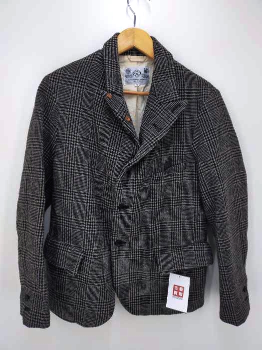 R&D.M.Co-(オールドマンズテーラー) OLDMAN'S TAILOR グレンチェックツイードジャケット レディース JPN：M