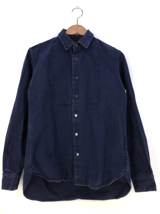 Sacai(サカイ) ヘリンボーンデザインシャツ メンズ トップス ポロシャツ