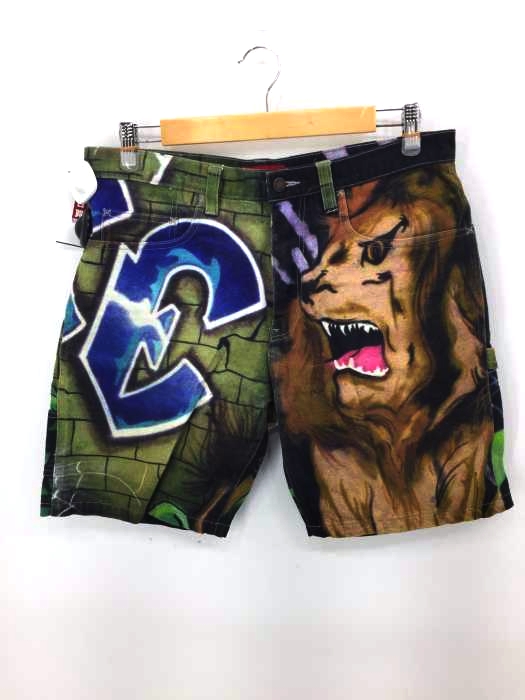 Supreme(シュプリーム) LEE QUINONES 18SS LIONS DENS PAINTER SHORT メンズ US：32-33