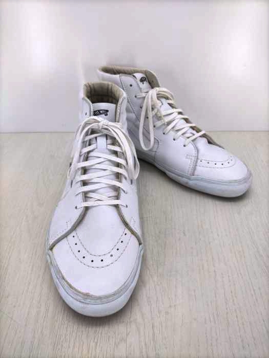 VANS VAULT(バンズボルト) SK8‐HI レザースニーカー メンズ US：10
