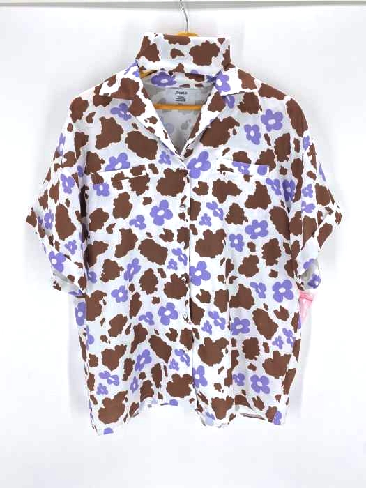 jouetie(ジュエティ) フラワーカウ BIGシャツ レディース JPN:M