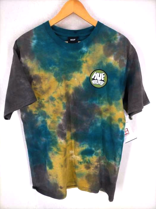 HUF(ハフ) タイダイ染クルーネックTシャツ メンズ JPN：M
