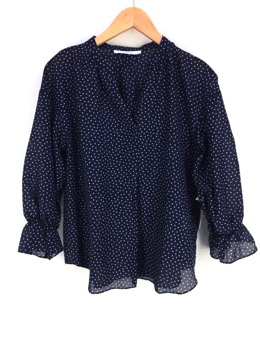 UNTITLED(アンタイトル) ドット柄シアーブラウス レディース  2