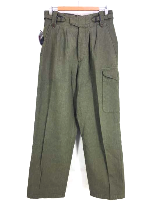 NIGEL CABOURN(ナイジェルケーボン) 1950s BATTLE DRESS PANT COTTON LINEN DENIM メンズ 表記無