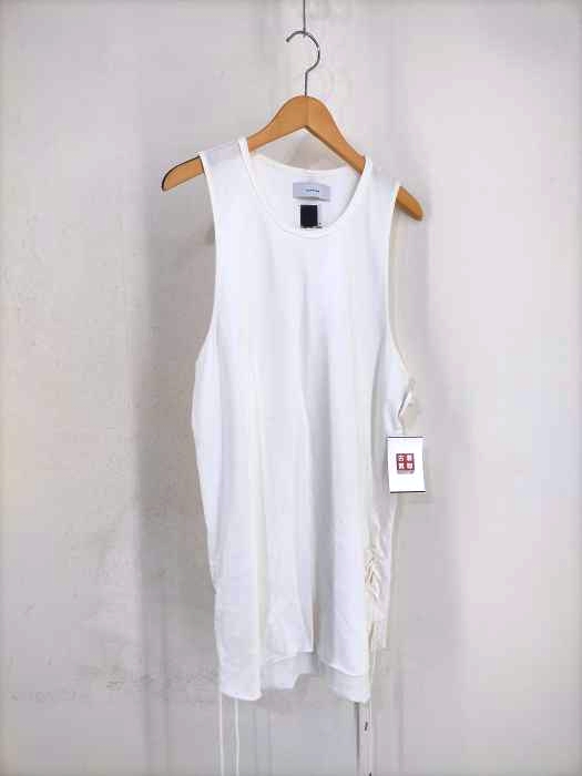 FACETASM(ファセッタズム) 17SS サイドレースアップタンクトップ