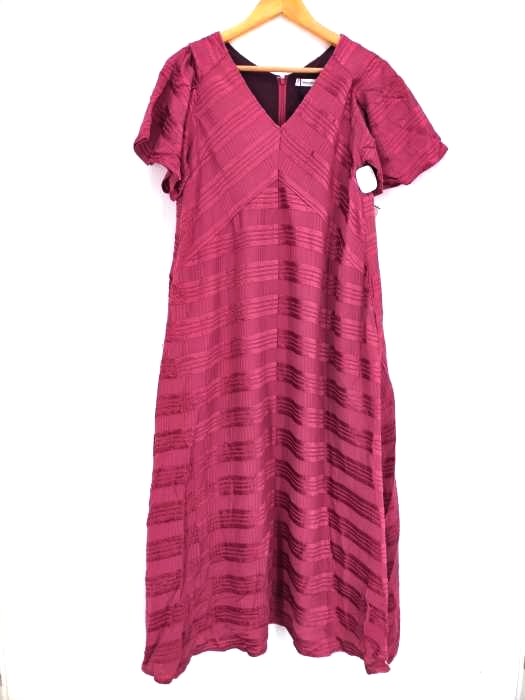 moussy(マウジー) SHADOW PLAID MAXI DRESS レディース  1