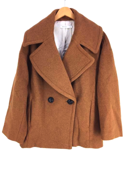 マウジー moussy BIG COLLAR SHORT COAT レディース  2