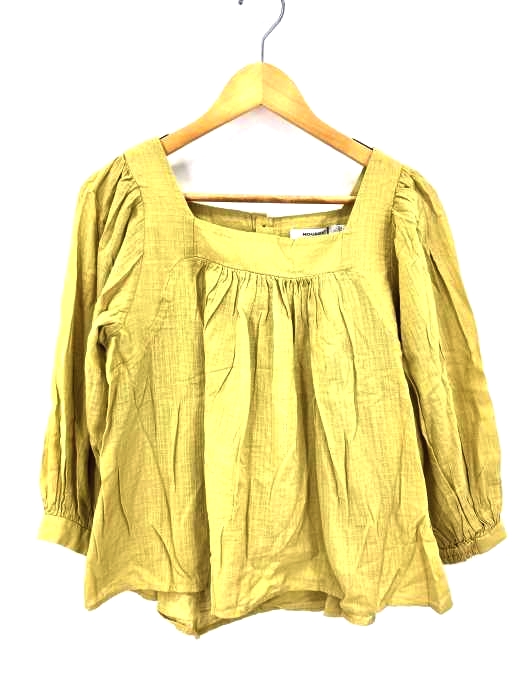 moussy(マウジー) SQUARE NECK BLOUSE レディース  FREE