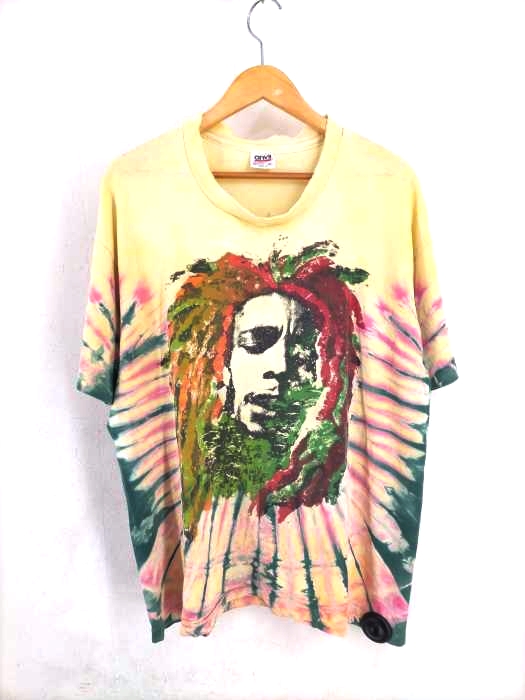Anvil(アンビル) 90s Bob Marley タイダイTEE メンズ JPN：XL