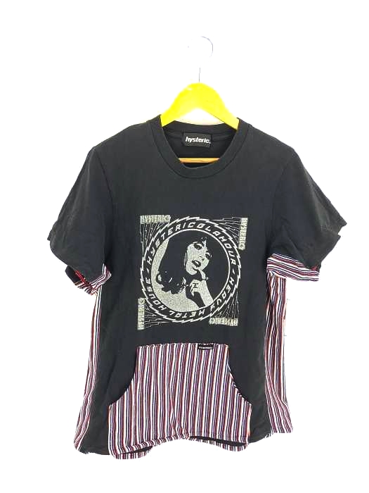 HYSTERIC(ヒステリック) ドッキング リメイク ポケット 半袖クルーネックTシャツ レディース 表記無
