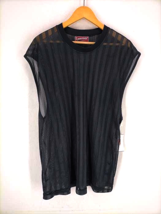 USED古着(ユーズドフルギ) IGNITION メッシュ ノースリーブトップス メンズ  無