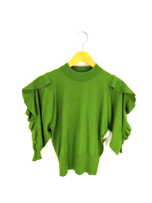 SLY(スライ) FRILL PUFF SLEEVE HG トップス レディース FREE