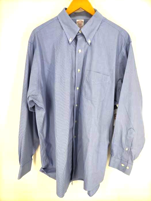 ブルックスブラザーズ BROOKS BROTHERS ALL COTTON NON-IRON ボタンダウンシャツ メンズ  17 1/2-4/5