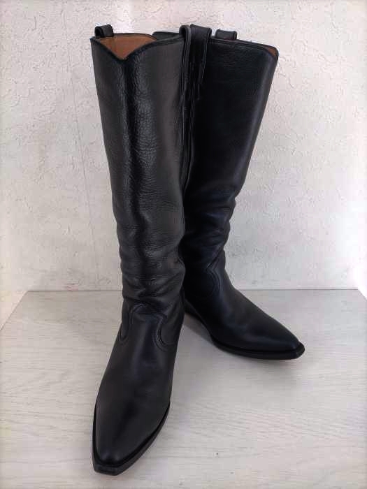 メゾンマルタンマルジェラ Maison Martin Margiela 22 07AW イタリア製 ポインテッドトゥインヒールウエスタンブーツ レディース EUR：38