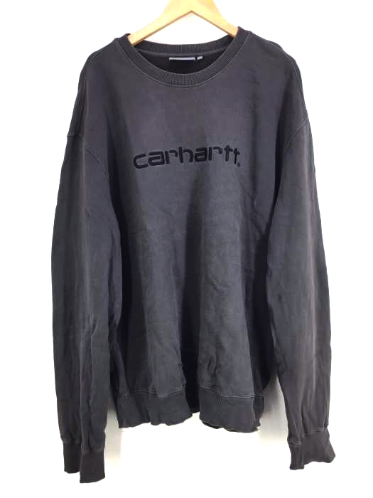 Carhartt WIP(カーハートワークインプログレス) ロゴ刺繍 SWEATSHIRT メンズ  XL