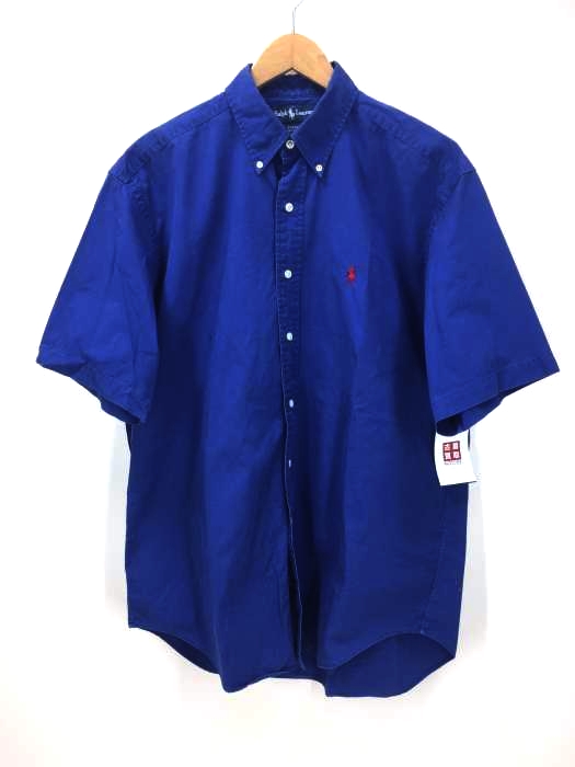 RALPH LAUREN(ラルフローレン) ボタンダウン ハーフスリーブシャツ メンズ JPN:M