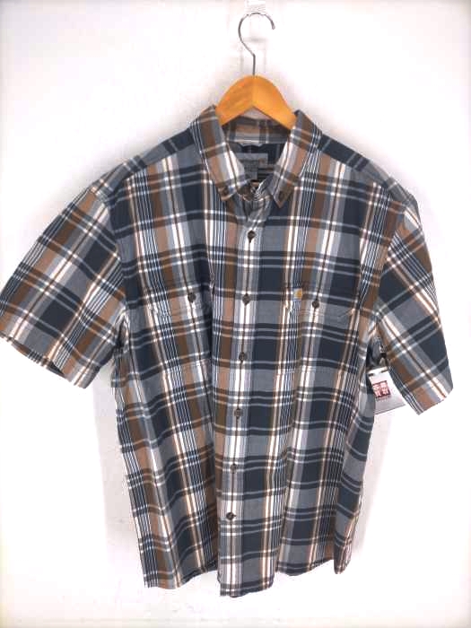 Carhartt(カーハート)  Fort Plaid Short-Sleeve Shirt メンズ JPN：XL