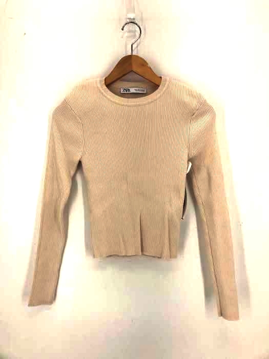 ZARA(ザラ) リブニット レディース import：M