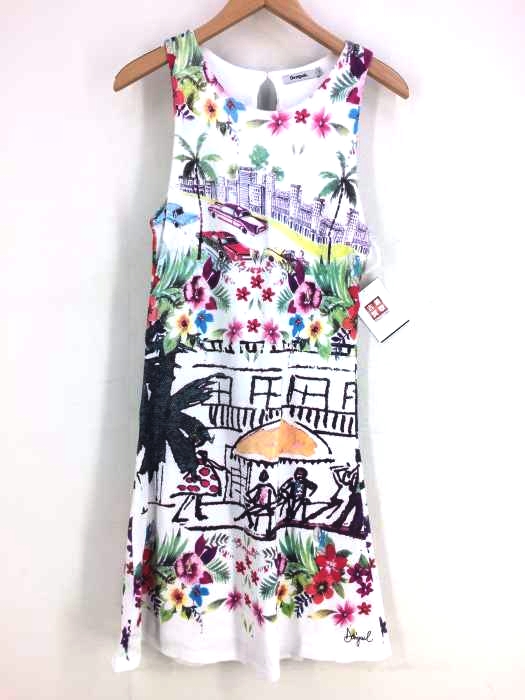 Desigual(デシグアル) トロピカルスリムワンピース  ANNA レディース import：S