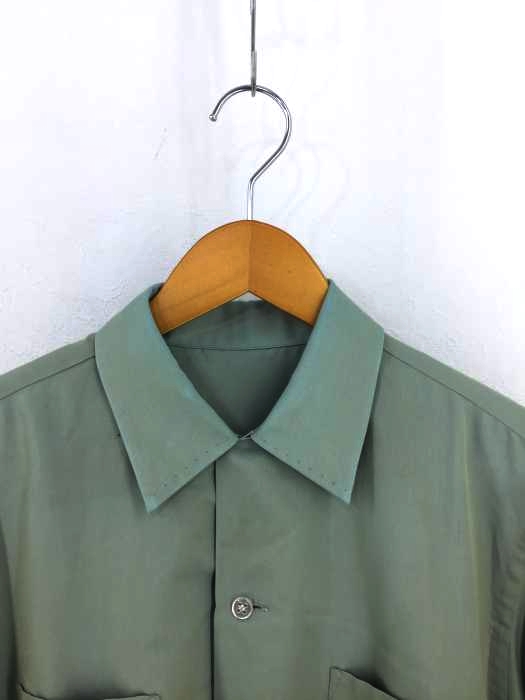 USED古着(ユーズドフルギ) 60S Enro ステッチデザインオープンカラーシャツ メンズ  15~15 1/2