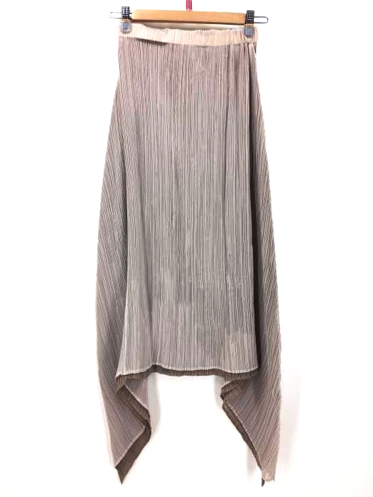 ISSEY MIYAKE(イッセイミヤケ) 銀タグ レイヤードプリーツスカート レディース 表記無
