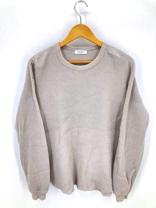 BEAUTY&YOUTH UNITED ARROWS(ビューティーアンドユースユナイテッドアローズ) コットン サーマル ワイドフォルム カットソー メンズ JPN：S