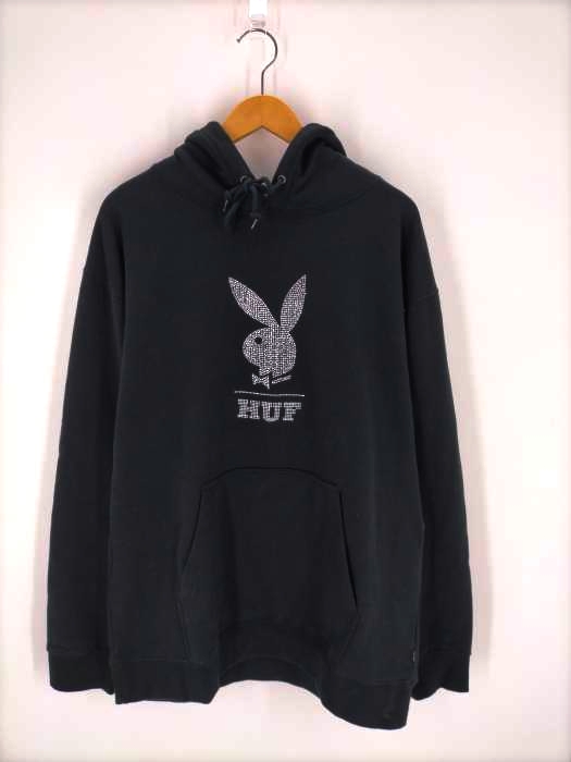 HUF(ハフ) RHINESTONE P/O HOODIE メンズ JPN：XL