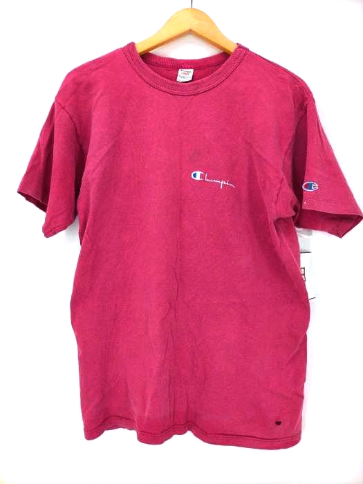 Champion(チャンピオン) 80S USA製 トリコタグ スクリプトロゴ クルーネックヘビーウェイトTシャツ メンズ import：L