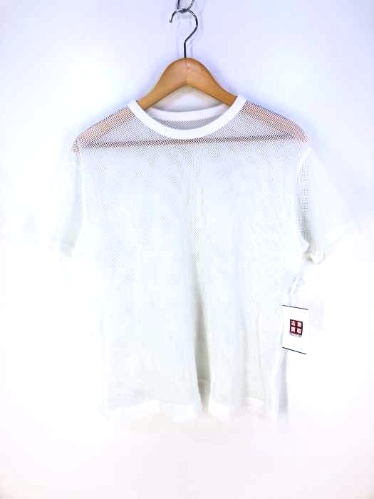 UNITED ARROWS green label relaxing(ユナイテッドアローズグリーンレーベルリラクシング) CFC メッシュ クルーネック プルオーバー Tシャツ レディース  表記無