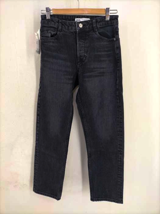 ZARA(ザラ) ボタンフライデニムパンツ レディース EUR：36