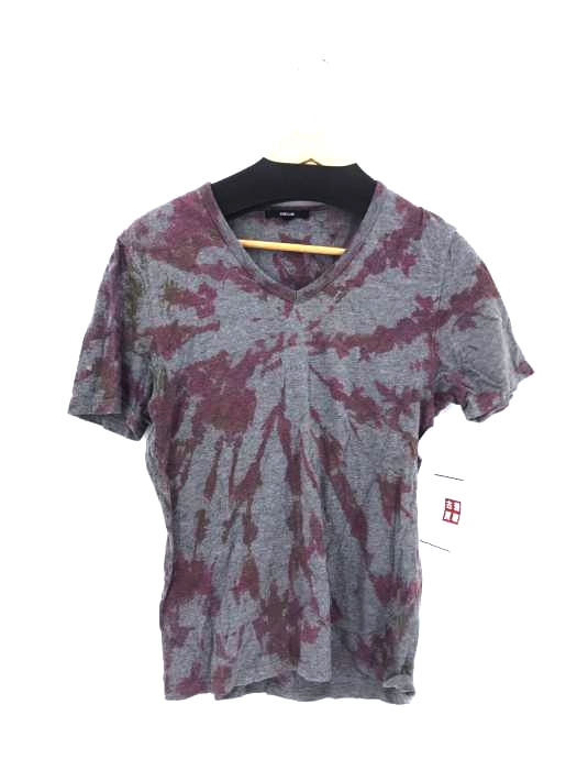 SHELLAC(シェラック) 総柄 VネックTシャツ メンズ  44