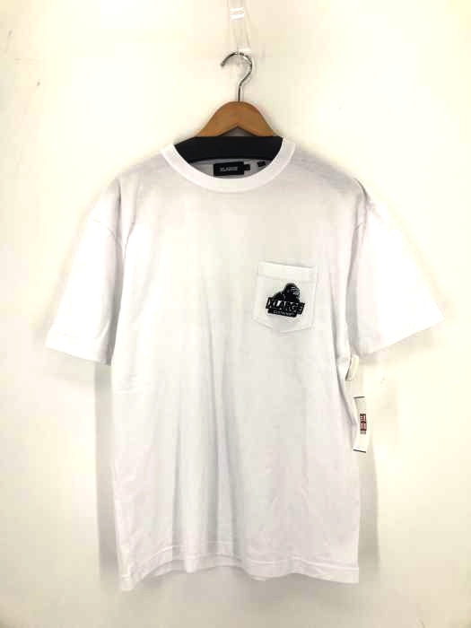 X-LARGE(エクストララージ) EMBROIDERY SLANTED OG S/S POCKET TEE メンズ JPN：L