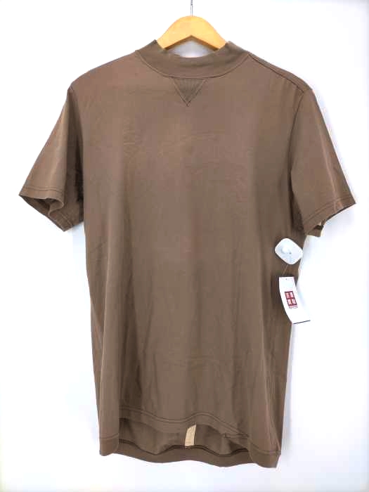 TAKAHIRO MIYASHITA The SoloIst.(タカヒロミヤシタザソロイスト) モックネックVガゼット半袖Tシャツ メンズ JPN:48