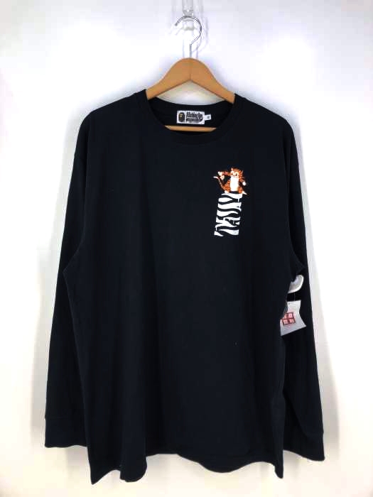 アベイシングエイプ A BATHING APE TIGER PRINT L/S メンズ  XL