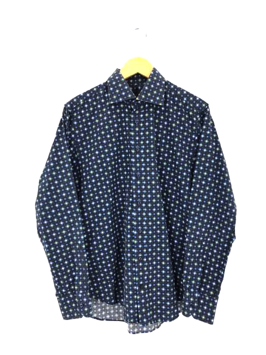 ETRO(エトロ) イタリア製 総柄コットンシャツ メンズ  42