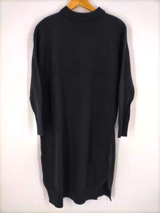 AZUL by moussy(アズールバイマウジー) SLIT KNIT LONG ONEPIECE レディース  S