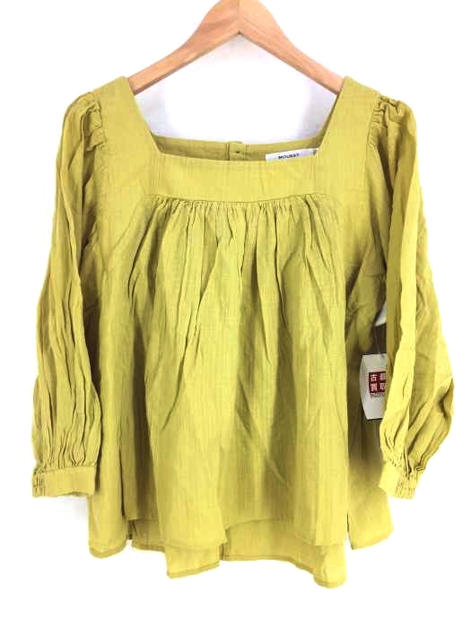 moussy(マウジー) SQUARE NECK BLOUSE レディース  FREE