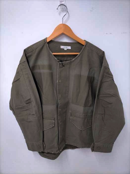 moussy(マウジー) COLLARLESS MILITARY JACKET レディース  FREE