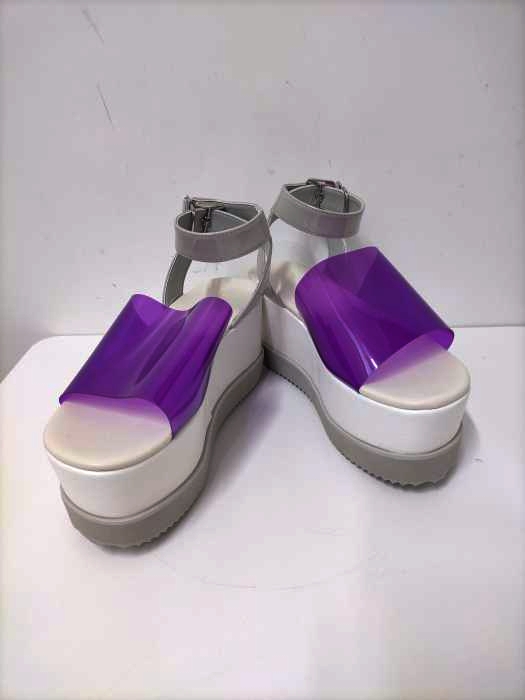 LAGUA GEM(ラグアジェム) CLEAR PLAT FORM SANDAL レディース  S
