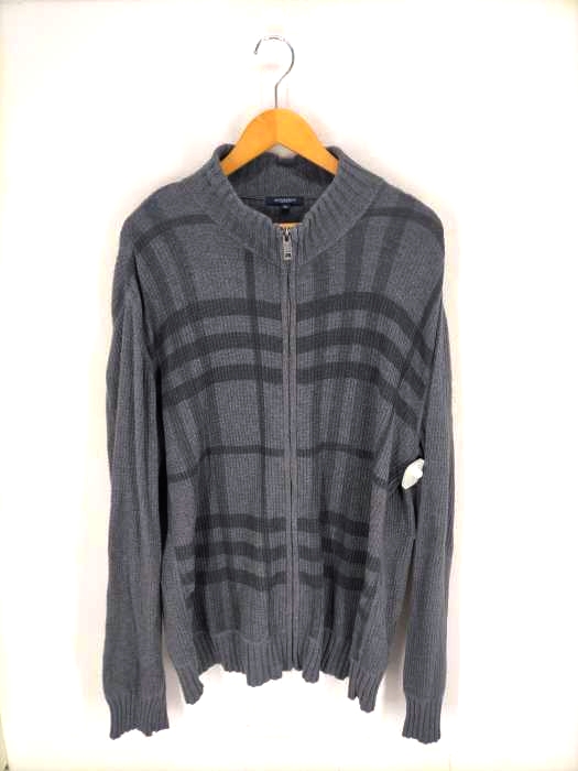 BURBERRY LONDON(バーバリーロンドン) コットン ジップアップニット メンズ  3L