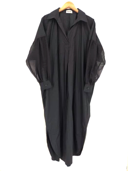 MARIE MILLER(マリーミラー) SHEER SLEEVE SHIRT DRESS レディース FREE