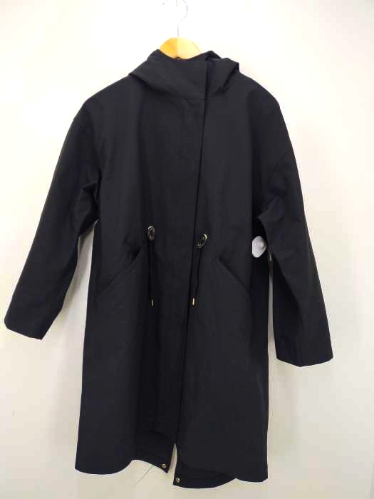 BEAMS Lights(ビームスライツ) 撥水フード付きロングモッズコート レディース JPN：38